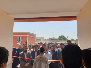 افتتاح دبیرستان امام علی(ع) روستای بهده در پارسیان