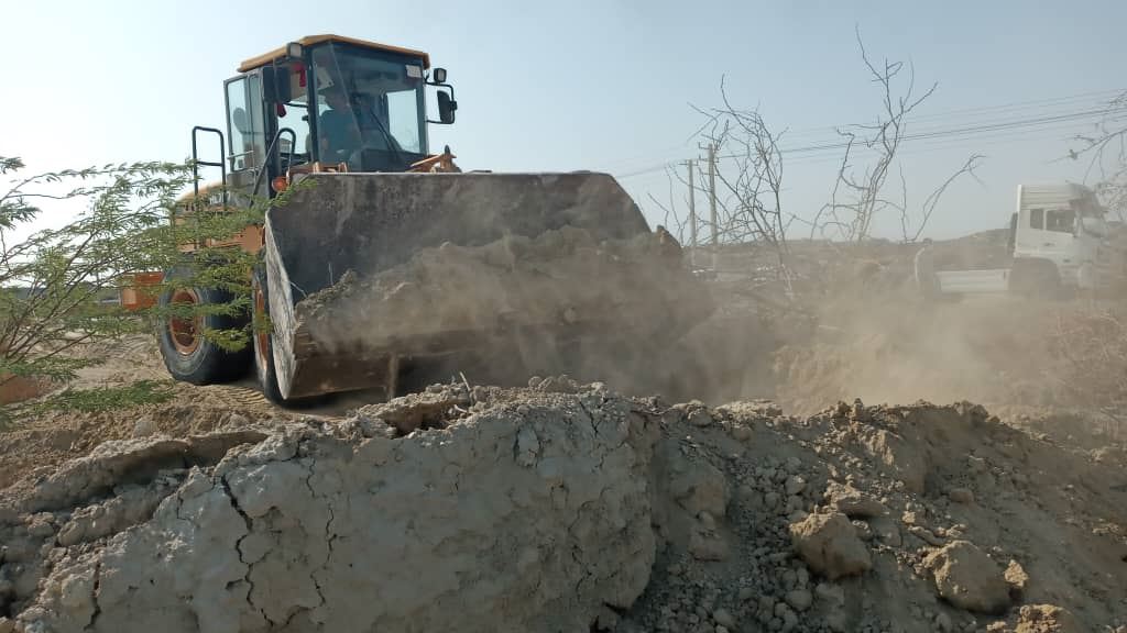 رفع تصرف ۳۶ هزارمترمربع از اراضی ملی و دولتی در جزیره قشم
