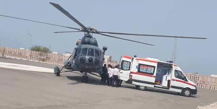 مصدومان زلزله از طریق بالگرد به بیمارستان‌ها اعزام می شوند