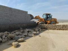 رفع تصرف بیش از ۲۵ هکتار از زمین‌های ملی و دولتی در جزیره قشم