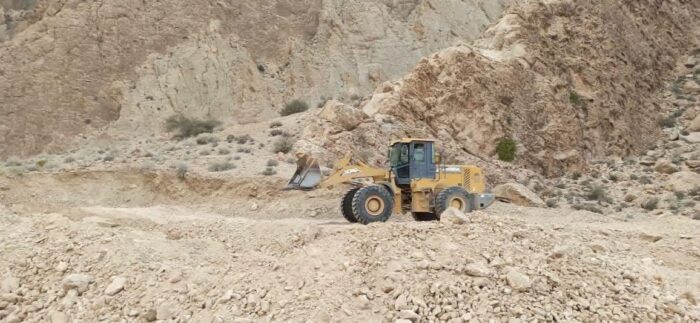 آغاز عملیات احداث مخزن ذخیره آب روستای پاشغ حاجی آباد