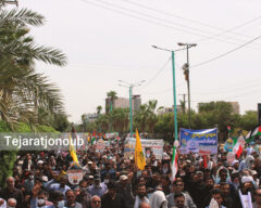 گزارش تصویری از راهپیمایی روز قدس مردم بندرعباس