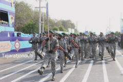 گزارش ویدیویی از رژه بزرگ نیروهای مسلح در بندرعباس