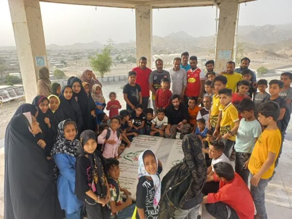 اردوی یک روزه نوجوانان کانون لقمان حکیم روستای ناصرآباد