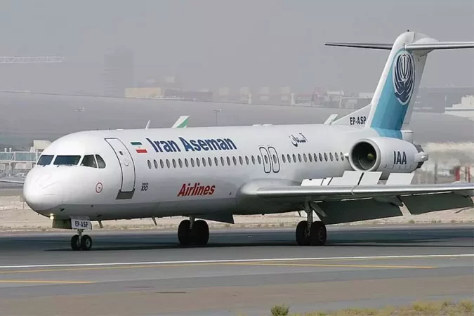 برقراری پروازهای شرکت هواپیمایی آسمان در مسیر تهران-قشم-تهران