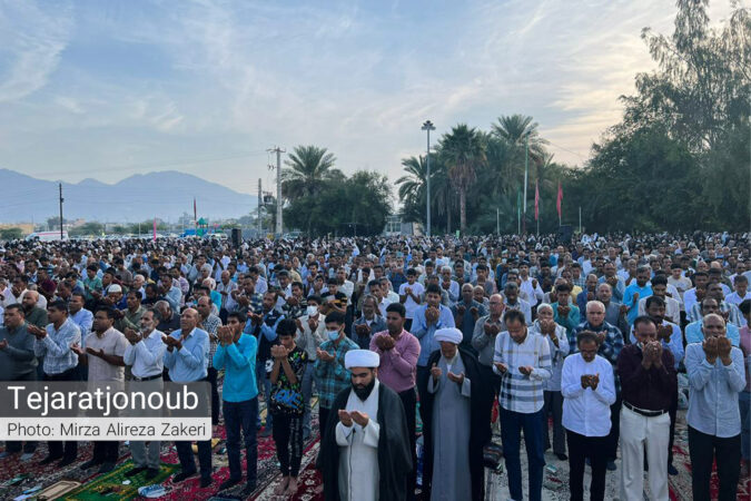 نماز عید سعید فطر در شهرستان رودان