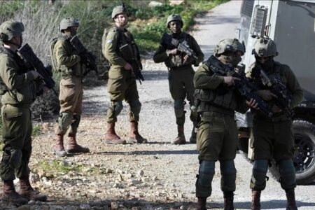 حمله مجدد ارتش رژیم صهیونیستی به چندین منطقه در کرانه باختری