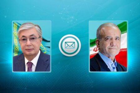 تبریک رئیس‌جمهور قزاقستان به پزشکیان؛ آستانه آماده گسترش روابط با تهران است