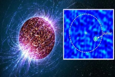 یک ستاره نوترونی عجیب کشف شد