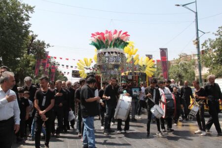 آیین تعزیه‌خوانی و طبق‌گردانی قزوین در تقویم ملی گردشگری ثبت شد