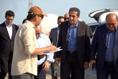 بازدید سرپرست هیات عامل ایمیدرو از طرح ساماندهی فاضلاب بندرعباس