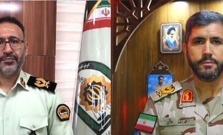 ۲ فرمانده فراجای گلستان به درجه سرداری رسیدند