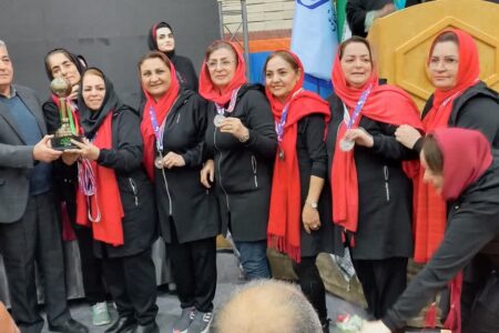 کسب رتبه سوم والیبال کشور توسط بانوان بازنشستگان تامین اجتماعی گلستانی