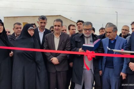پست برق سیار در شهرک صنعتی کاسپین افتتاح شد