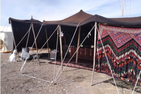 ۱۰ سیاه چادر و نوروزگاه عشایری در اماکن گردشگری همدان راه اندازی شد