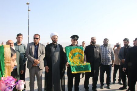 عطر حرم در هوای هرمزگان؛‌ کاروان «زیر سایه خورشید» میهمان غرب استان شد