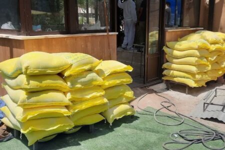 کشف محموله بزرگ آرد یارانه‌ای احتکار شده در شیروان خراسان‌شمالی