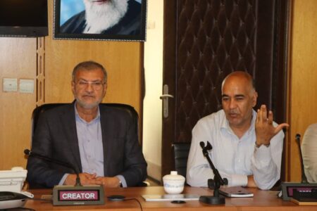 بررسی مشکلات آب شهرستان های بندرعباس و خمیر در نشست مشترک آبفا و نماینده مجلس