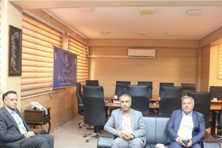 دیدار مدیرکل تعاون، کار و رفاه اجتماعی هرمزگان با مدیرکل ورزش و جوانان استان