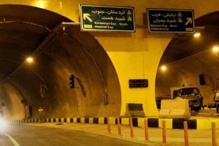 تونل نیایش تهران امشب مسدود است