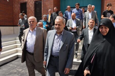 افتتاح دبیرستان جدید پاسداران استان قزوین با حضور وزیر آموزش و پرورش