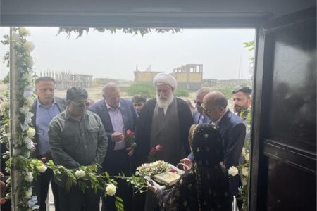 افتتاح سالن ورزشی چندمنظوره شهدای کارگر در مجموعه ورزشی و تفریحی کارگران میناب