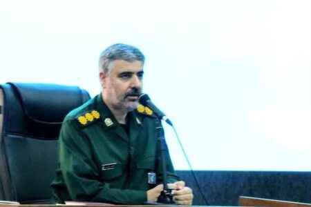 مراسم تکریم و معارفه جانشین فرمانده سپاه ناحیه امام سجاد (ع) برگزار شد