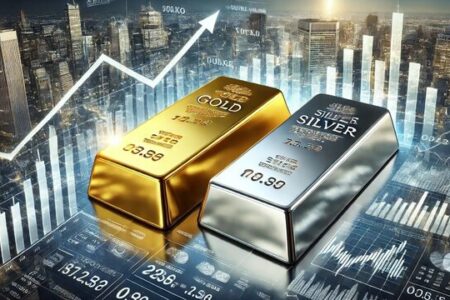 افزایش طلای جهانی و رکوردشکنی نقره