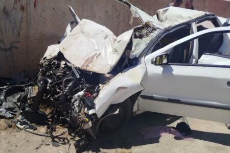 خواب‌آلودگی راننده موجب مرگ دو نفر در محور قزوین–تاکستان شد