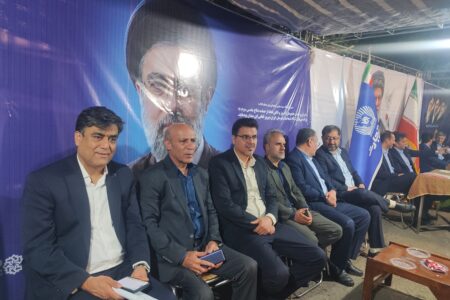حضور بانک تجارت قزوین در موکب خدمت؛ پاسخگویی مستقیم به مطالبات بانکی مردم